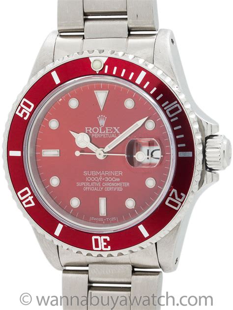 fake red face rolex|rolex red face submariner.